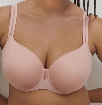 Prima Donna Twist East End Padded Heartshape Bra In Rose Pink