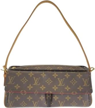 Louis Vuitton Pre-owned Shoulder Bags, female, Brown, Size: ONE SIZE Pre-owned Vintage Shoulder Bag