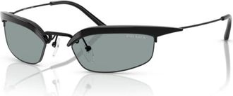 Prada Zonnebril - Dames - Zonnebrillen - Zwart - 52 MM - Accessoires