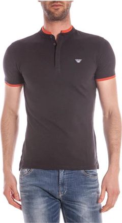 Armani Jeans Polo Shirts - Heren - T-shirts - Zwart - XL - Katoen - Tops