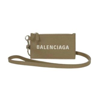 Balenciaga Pre-owned Card case - unisex - Balenciaga Vintage - Vintage Wallets - Brown - ONE SIZE - Pre-owned
