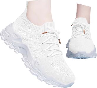 Generic Sports Shoes Women Wide Feet Comfortable Laces Sneakers Leisure Womens Shoes Wide H Walking Shoes Casual Gym Fitness Womens Trainers Running Shoes Sli