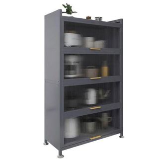 OEM Armadio Da Cucina - K Ikido - 5 Ripiani - Metallo - 60x32x144 Cm - Stile Industriale