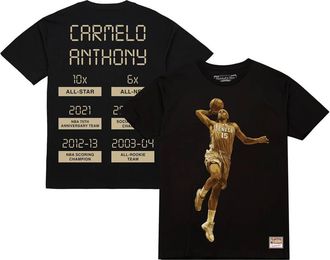 Mitchell & Ness Mens Carmelo Anthony Black Denver Nuggets Ultimate Player T-Shirt at Nordstrom, Size Large