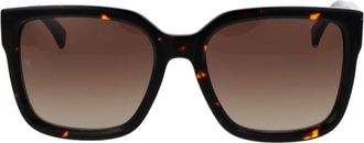 Tommy Hilfiger TO-1067613 Acetate Square-Frame Sunglasses - Black