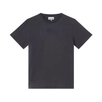 Ganni Mujer, Camisetas, Azul, Talla: L