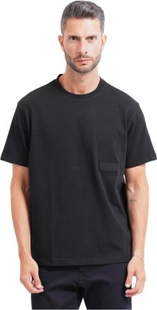 HUGO BOSS T-shirts en Poloshirts - Heren - T-shirts - Zwart - S - Katoen - Tops