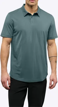 Cuts Trim Fit Cotton Blend Polo in North Atlantic at Nordstrom, Size X-Large