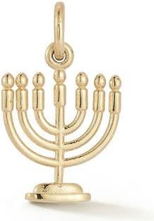 Ember Fine Jewelry 14K Gold Menorah Charm at Nordstrom Rack
