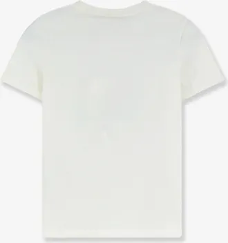 Chlo&eacute; Womens T-Shirt Crew Neck White Cotton T-Shirts & Jerseys