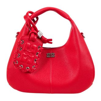 Ganni Handbags, female, Red, Size: ONE SIZE Handbags