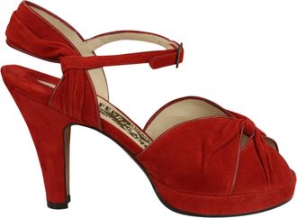 Ferragamo Ava Archive Limited Edition 1940s Heel Sandals