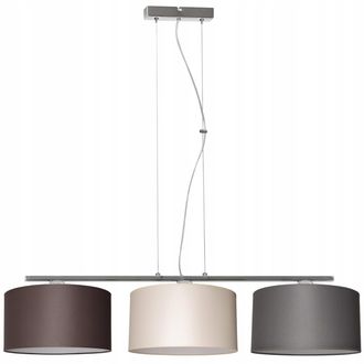 OEM L&aacute;mpara Colgante Moderna, Pantalla De Material Cromado, Led