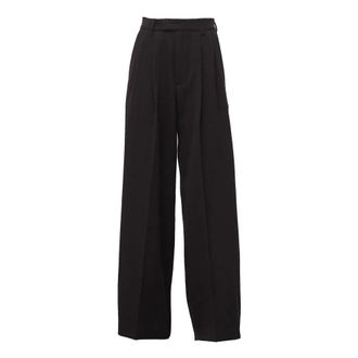 SOEUR Pantaloni sartoriali a gamba larga - - Trousers - Donna - Nero - 2XS