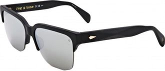 Rag & Bone Mens RNB5055-G-S-003-58 RNB5055 G S 58 003 Sunglasses - Black - One Size