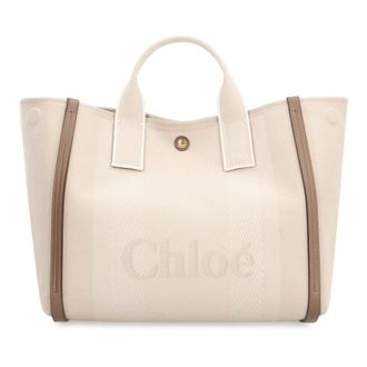 Chloé Shopping Bags, female, Beige, ONE SIZE, Carry Tote Bag