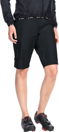 Vaude Regenhose VAUDE WOMENS DROP SHORTS, Damen, Gr. 34, N-Gr, schwarz (schwarz uni), Obermaterial: 100% Polyester, Hosen Regenhose, sportlicher Stil, f&uuml;r R