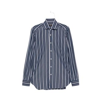 Barba Camicia a righe verticali - - Shirts - Uomo - Blu - 2XL