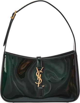 Saint Laurent Le 5 A 7 Patent Hobo Bag