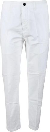 Department Five Tapered Leg Chinos - White