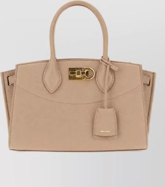 Ferragamo leather tote bag