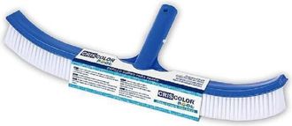 Trade Shop Trade Shop - Spazzola Curva Con Attacco A Clip Per La Pulizia Pareti Fondo Piscina 45cm 42394