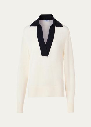 Akris Virgin Wool Polo Sweater