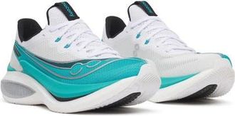 Saucony Endorphin Pro 5 Racing Shoe in White/tranquil at Nordstrom, Size 10.5