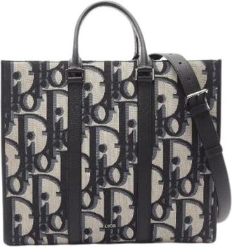 Dior Pre-owned Maxi Dior Oblique 2way Tote Bag - - Pre-owned - Uomo - Multicolore - ONE SIZE
