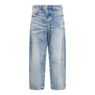 Diesel Jeans Blue And Green-Uomo