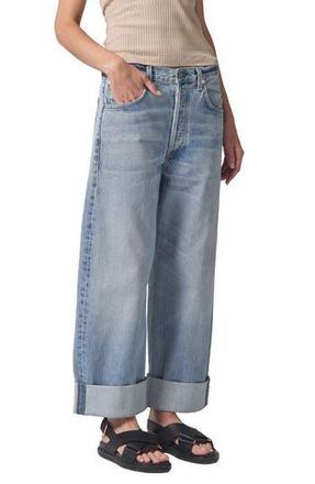 Citizens Of Humanity Ayla High Waist Baggy Wide Leg Jeans in Gemini at Nordstrom Rack, Size 26