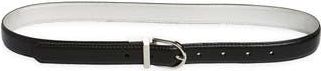 Nordstrom Nora Reversible Metallic Leather Belt in Black- Silver at Nordstrom Rack, Size Medium