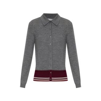 Iro Miel Striped-trim Button-down Shirt