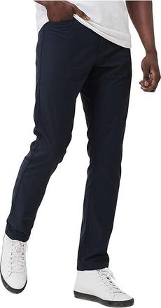 Western Rise At Pants Mens Casual Pants Deep Indigo : 32, Spandex/Nylon