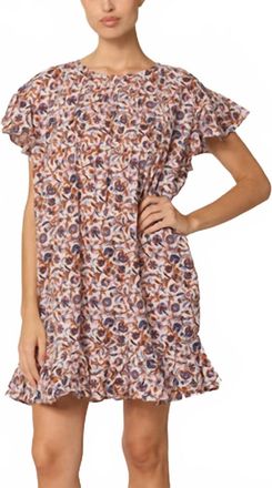 Cleobella Aurora Mini Dress In Bellucci Print