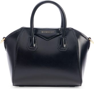 Givenchy Toy Antigona Leather Satchel in Black/Red at Nordstrom