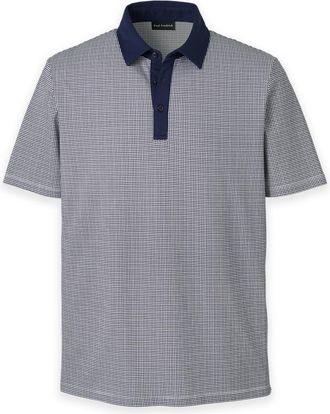 Paul Fredrick Cotton Three Button Polo