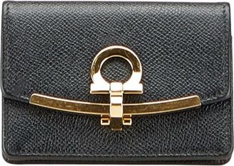 Ferragamo Leather Card Case (Pre-Owned)