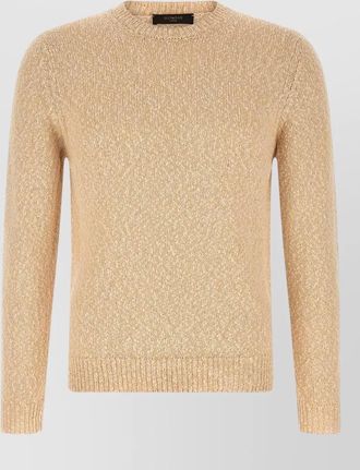 Zanone two-tone knit jumper