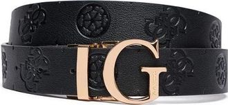 Guess Adj&Rev Pant Belt - Dames - Riemen - Zwart - S - Polyester - Accessoires