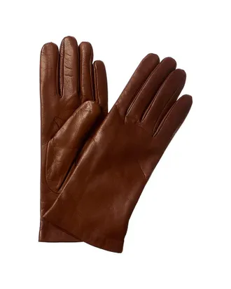 Portolano Cashmere-Lined Leather Gloves