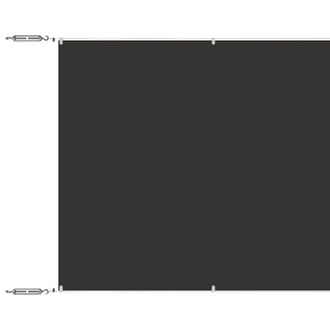vidaXL Toldo Vertical Gris Antracita 180x1200 Cm Tela Oxford Vidaxl