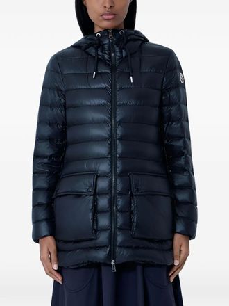 Moncler hooded quilted jacket - Black