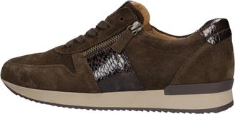 Gabor 6019 Sneaker - Dames - Sneakers - Bruin - 40 EU - Schoenen