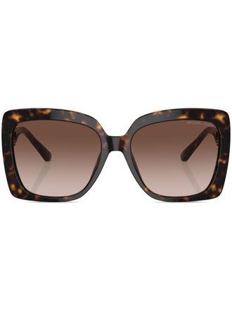 Michael Kors Nice oversize square-frame sunglasses - Brown