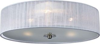 Markslöjd Markslojd - byske - Lámpara de techo cilíndrica a ras de interior de 3 luces Blanca, E14