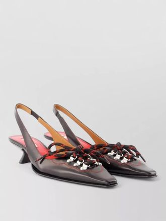 Marni leather mules