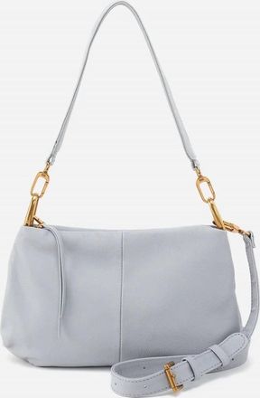 Hobo Womens Advance Shoulder Crossbody Bag In Blue Pearl