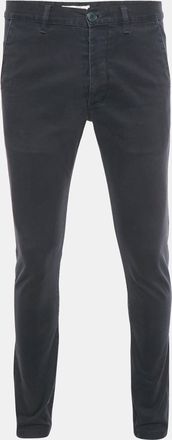 Saint Laurent Saint Laurent Navy Blue Cotton Pants L