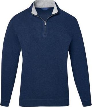 David Donahue Quarter Zip Pullover in Navy at Nordstrom Rack, Size Xx-Large